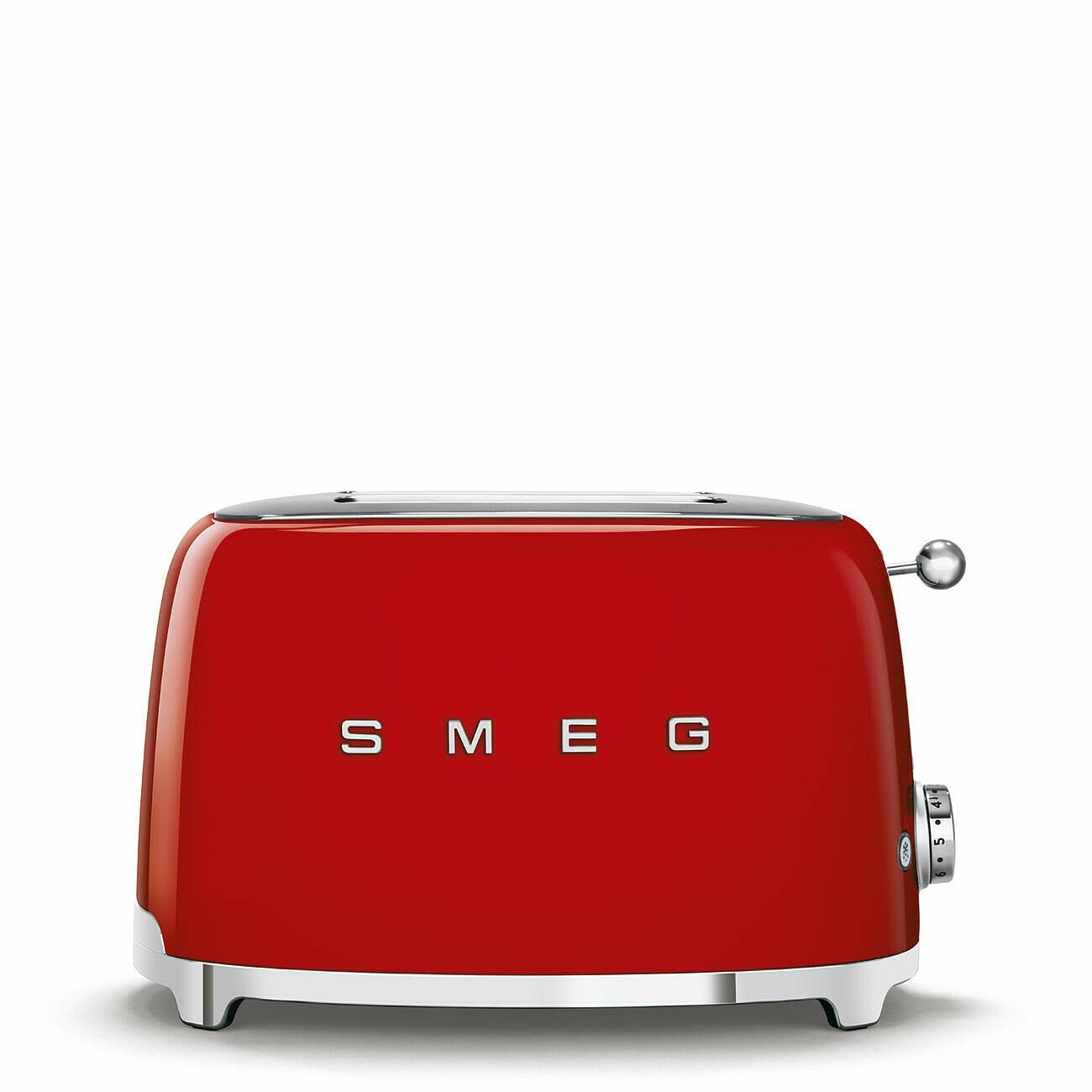 SMEG 2 Slice Toaster with 6 Presets and Defrost Function and Removable Crumb Tray TSF01RDUS, RED | Amazon (US)