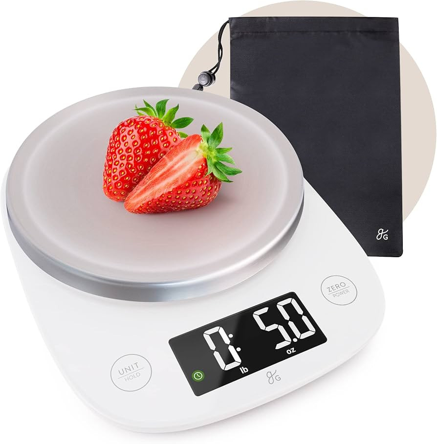 Greater Goods Premium Baking Scale with Bag, Ultra Accurate, Digital Kitchen Scale, Weigh Food an... | Amazon (US)