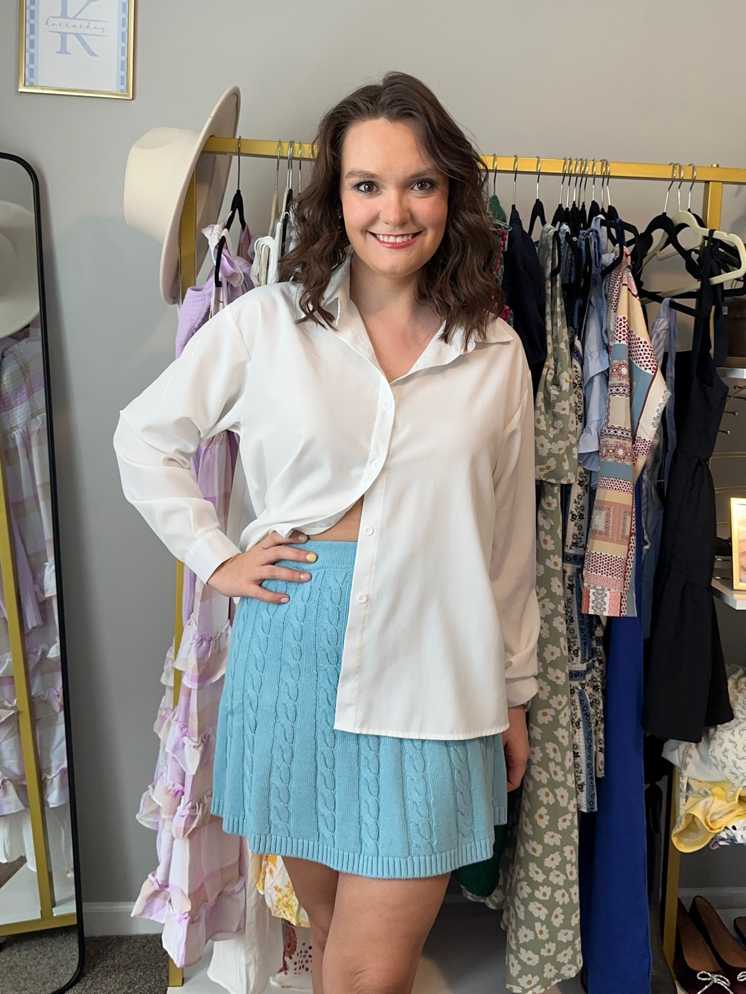 Adorable simple spring date outfit idea 💙

#LTKFind #LTKunder50 #LTKstyletip