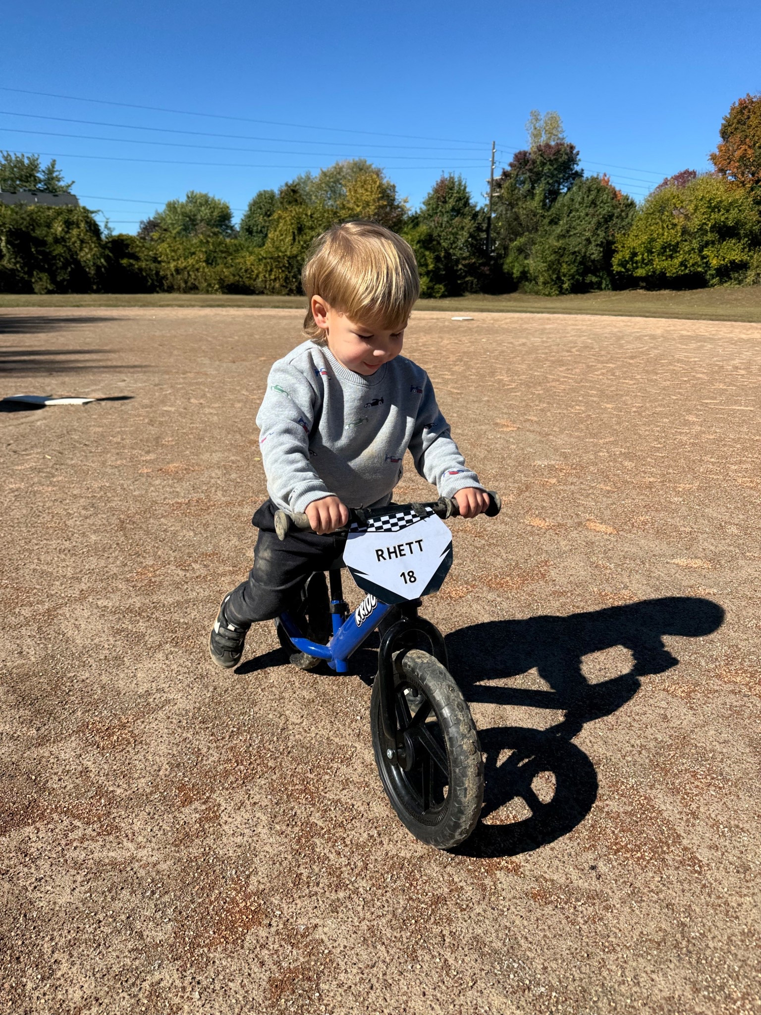 Rhett loves this bike!
