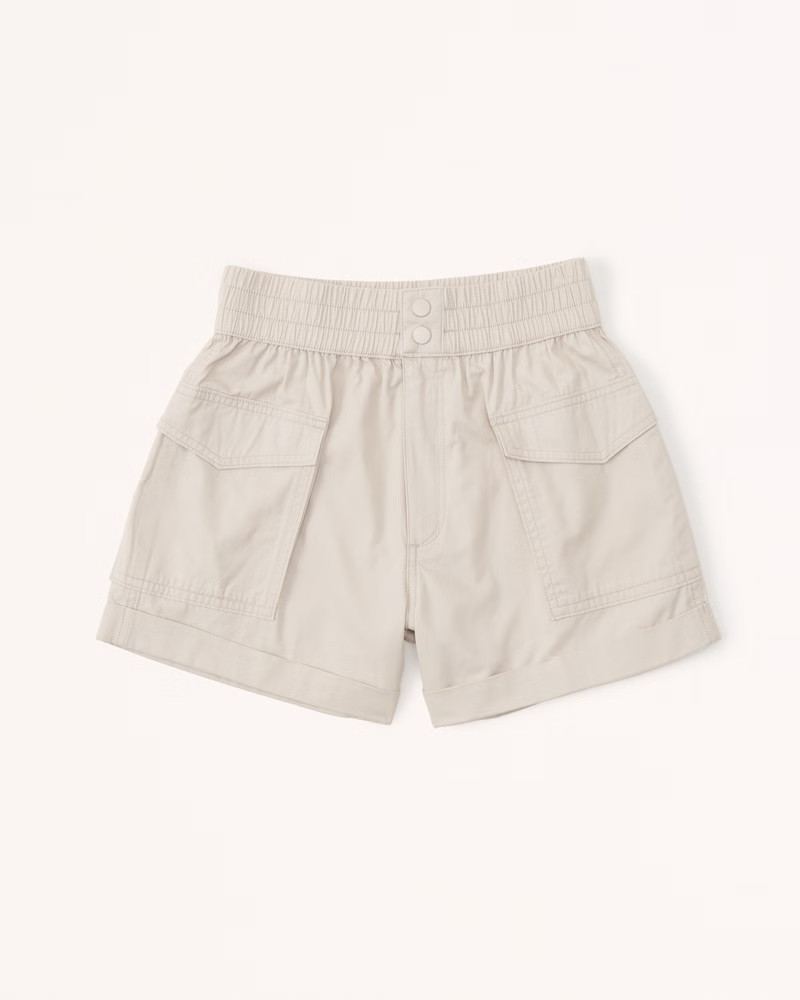Women's Utility Cargo Shorts | Women's Bottoms | Abercrombie.com | Abercrombie & Fitch (US)