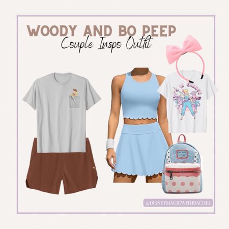 Disney couple outfit 
Woody and Bo Peep
Toy Story
Hollywood studios