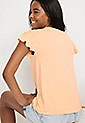 Flutter Sleeve Top | Maurices