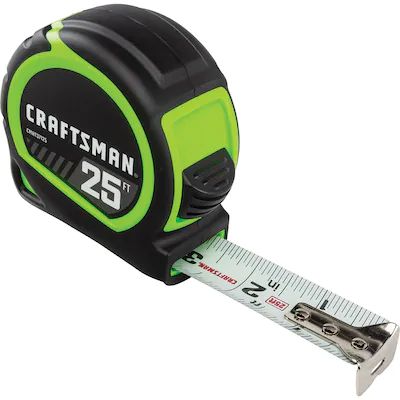 CRAFTSMAN  HI-VIS 25-ft Tape Measure | Lowe's