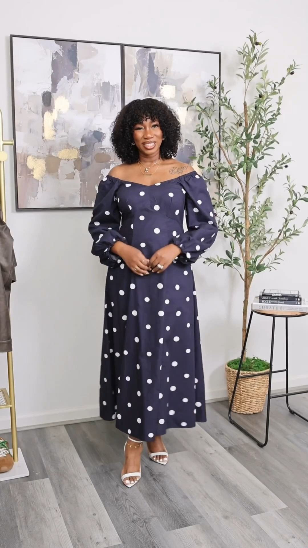 Easy spring outfit… Polka dots are here to stay and this maxi dress is so perfect for spring.
Wearing a size large


#LTKBump #LTKSeasonal #LTKootd