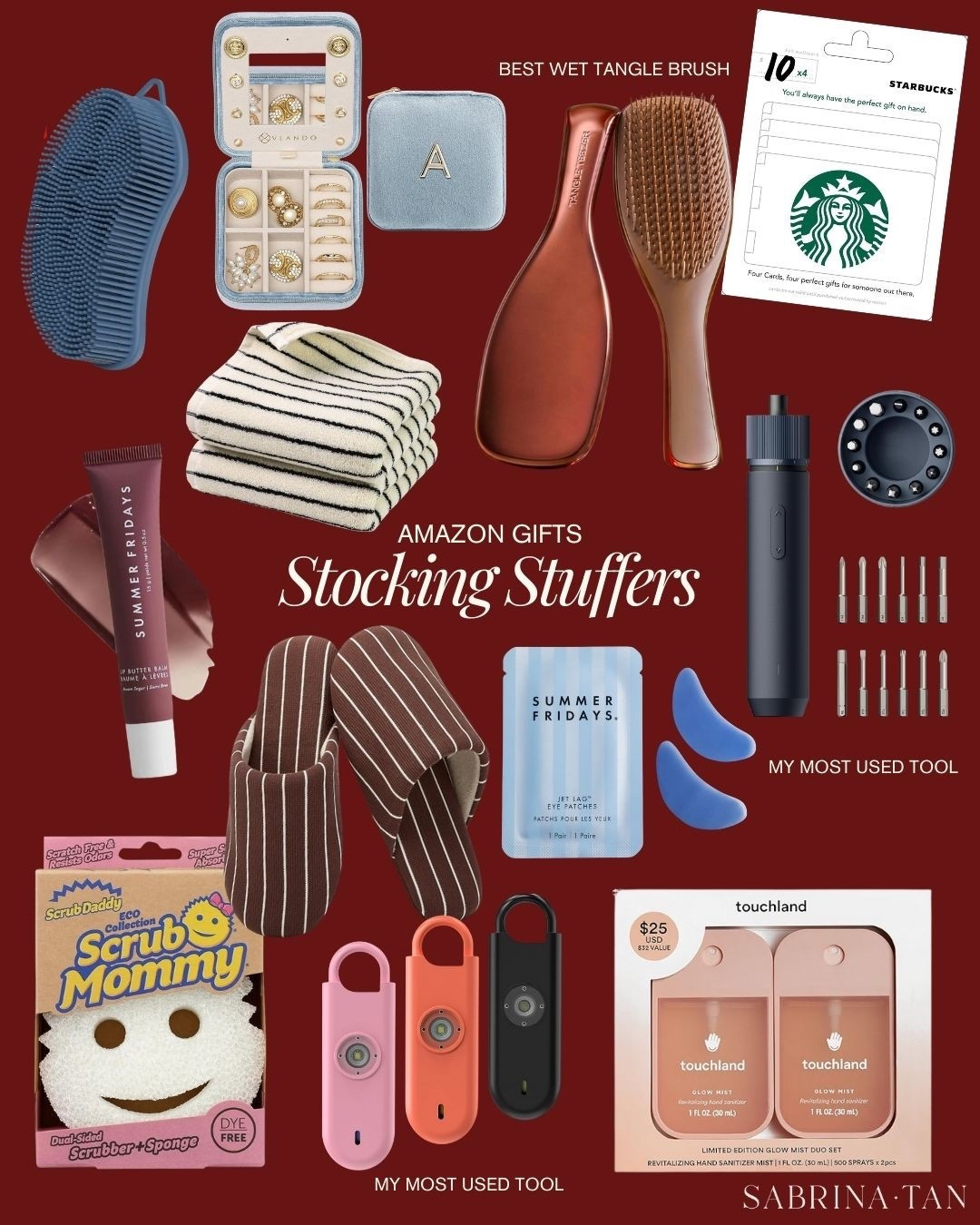 Amazon stocking stuffer useful items things I actually love 

#LTKFindsUnder50 #LTKHoliday #LTKGiftGuide