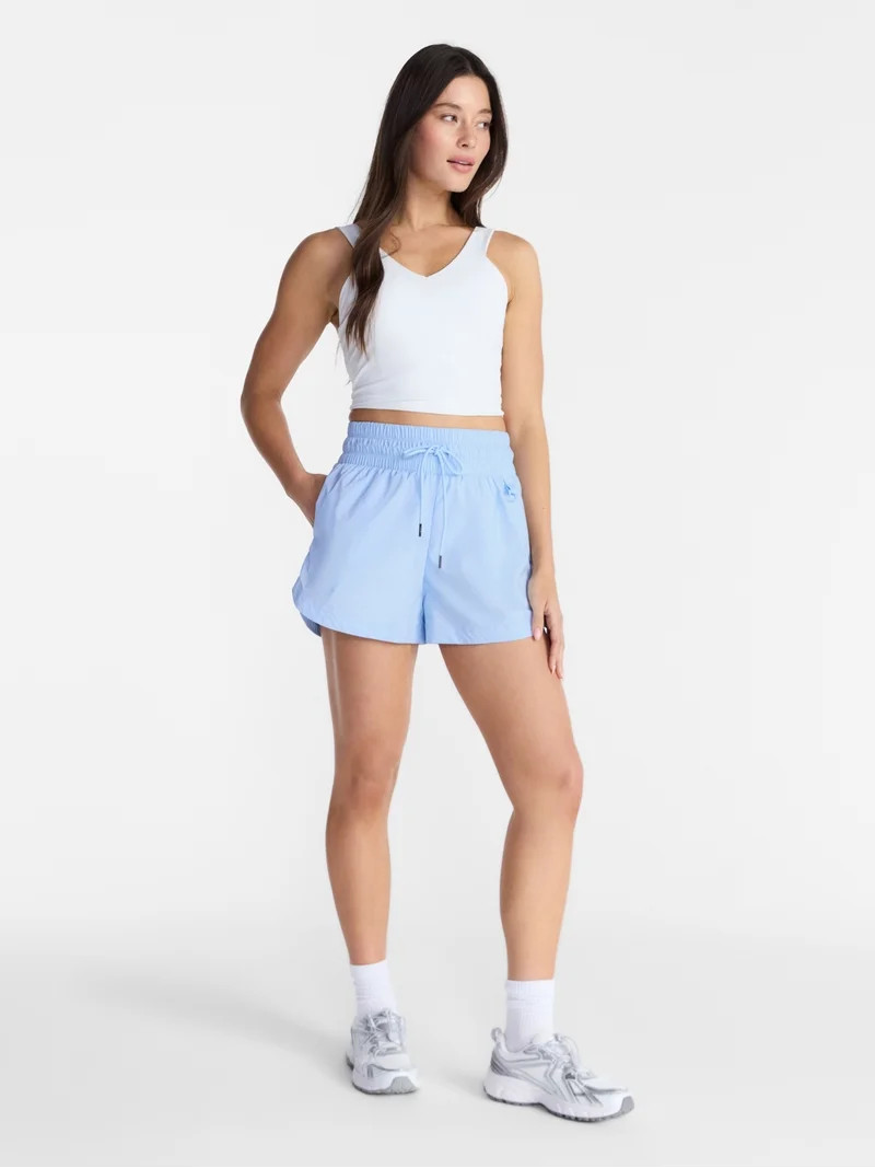 Avia Women's Hike Run Shorts, 4'' Inseam, Sizes XS-XXXL | Walmart (US)
