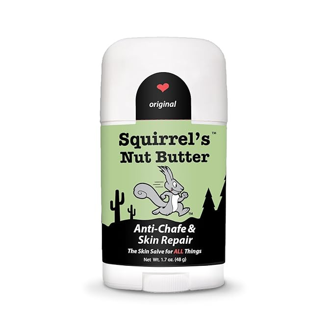 Squirrel's Nut Butter Anti Chafing Stick | All Natural Chafe Prevention & Skin Care for Athletes,... | Amazon (US)