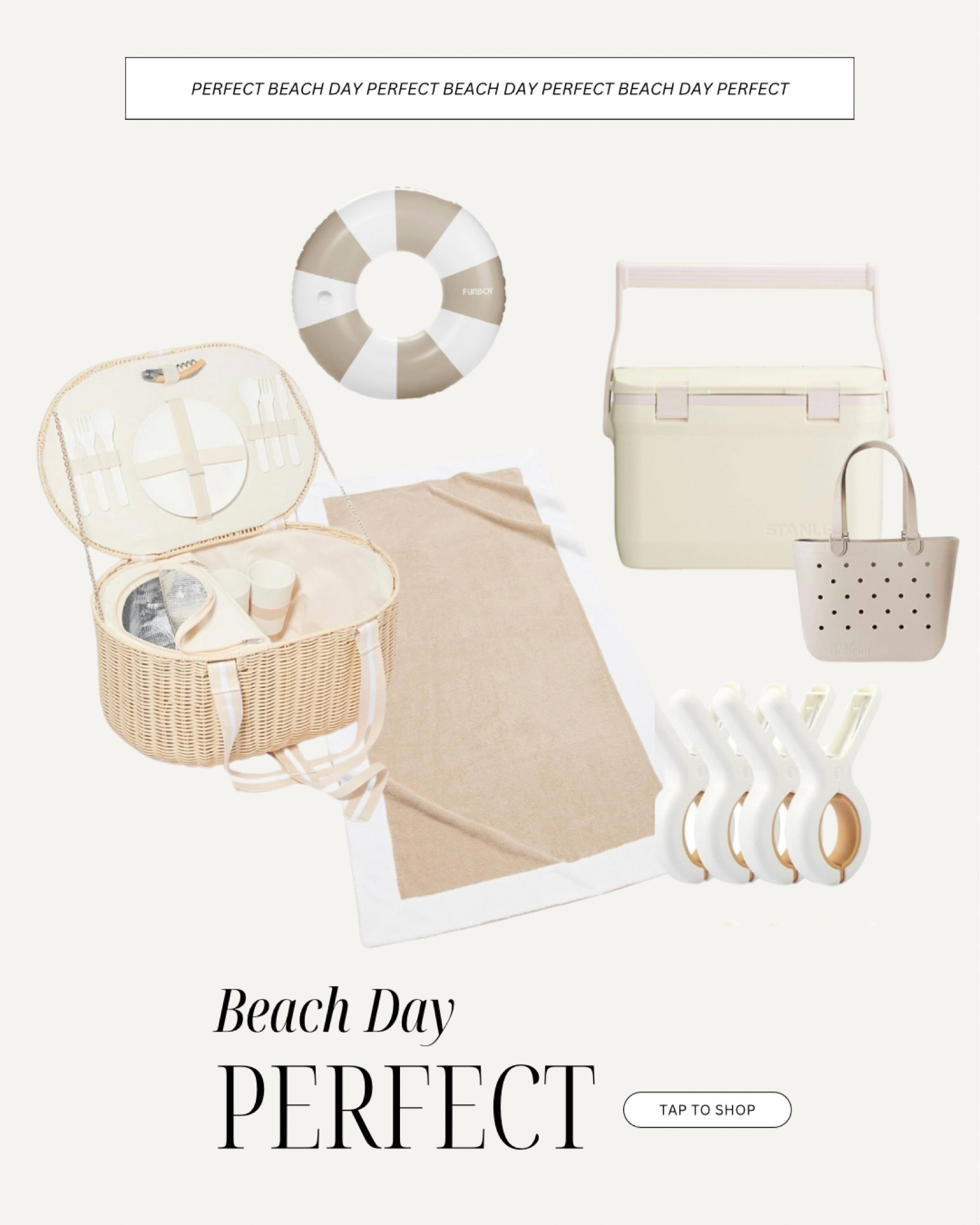 The perfect beach and summer essentials! 🫶🏻☀️

#LTKstyletip #LTKSeasonal #LTKfindsunder50