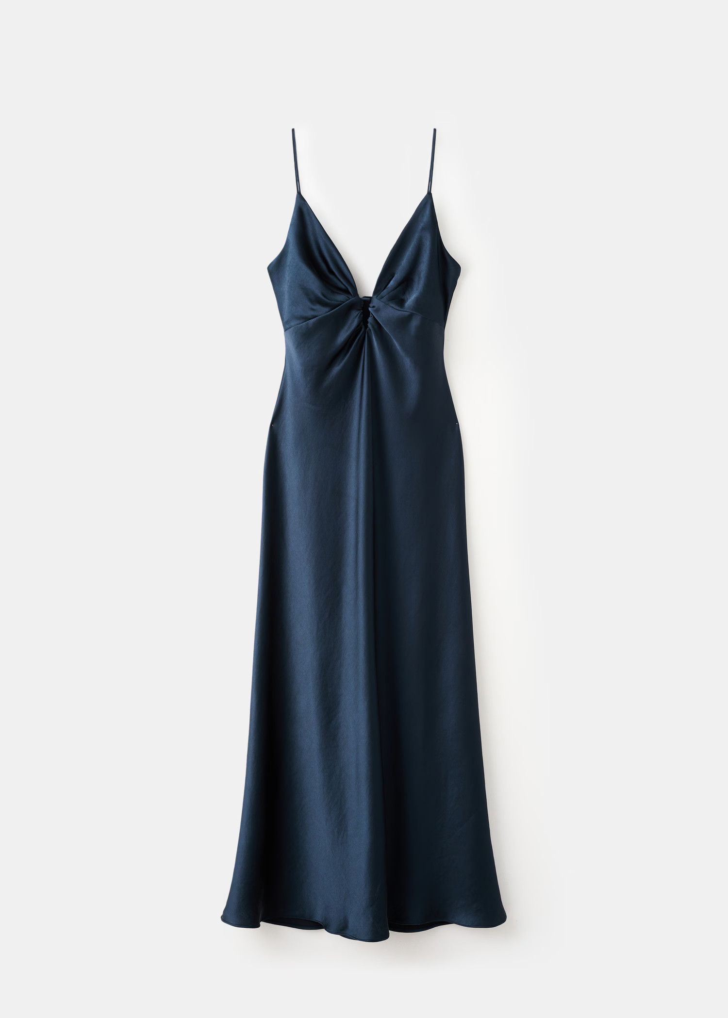V-neck satin dress | Mango (US/MX/AU)