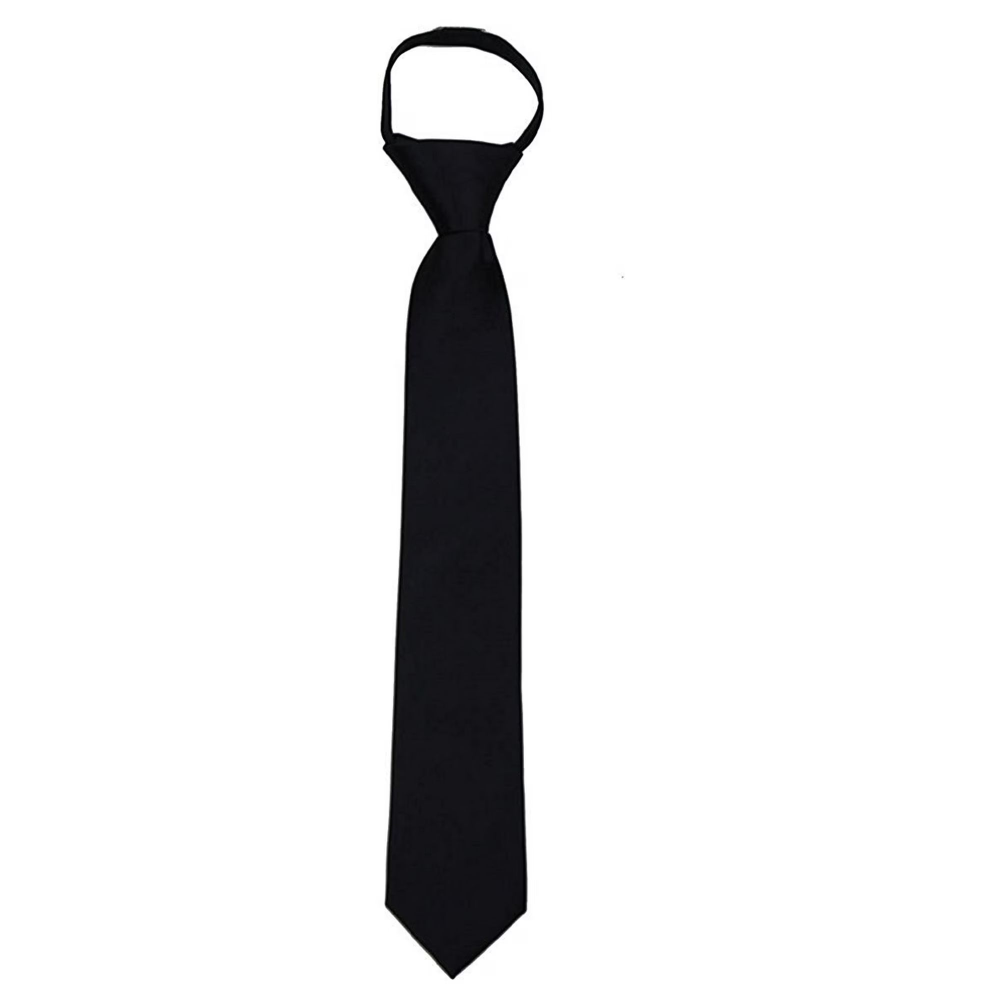 Kids Solid Color Zipper Tie 14 inch Boys Zipper Neckties Children Wedding Tie | Walmart (US)