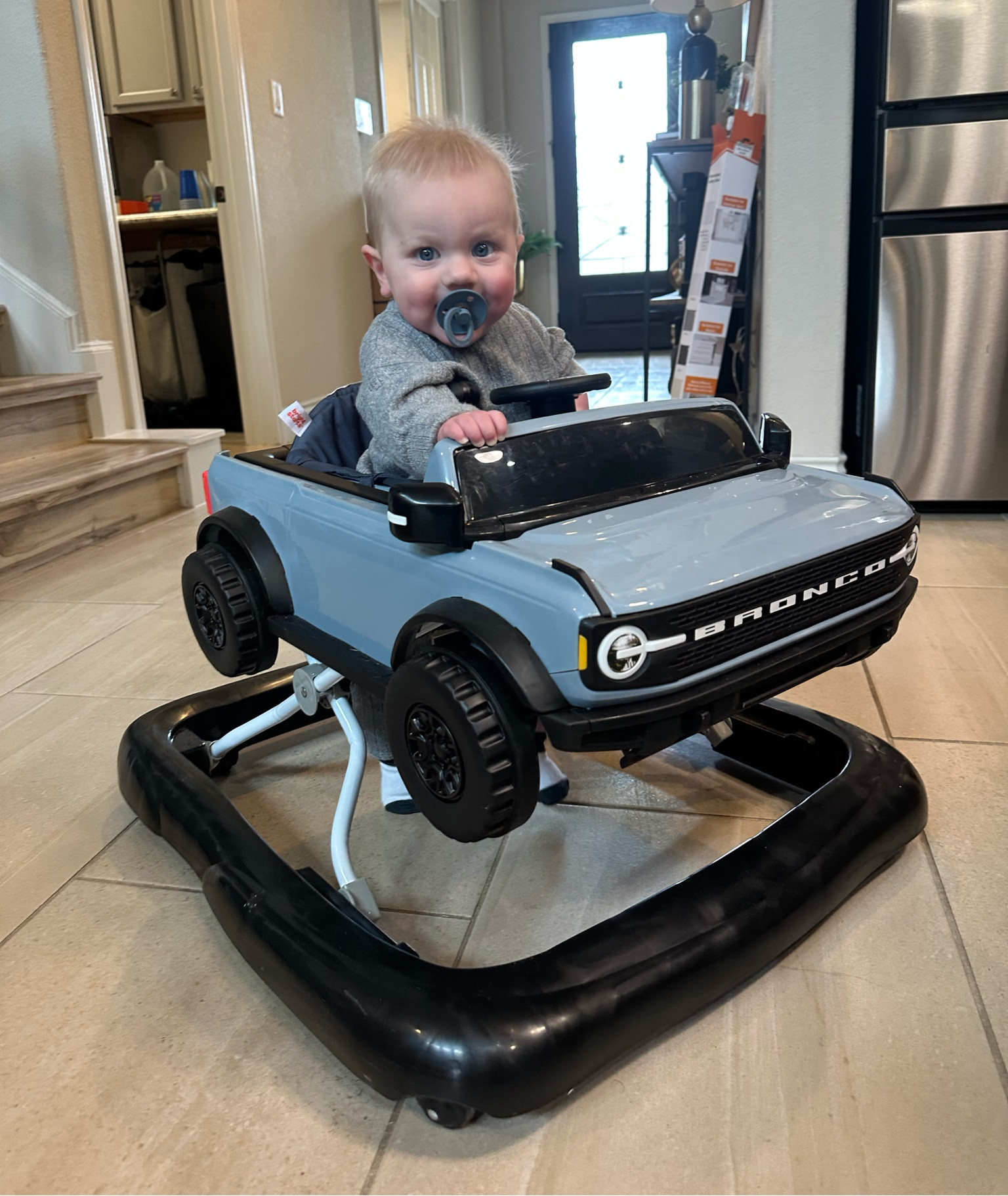 The cutest baby walker! Maddox loves this thing so much & it grows with them!

Baby registry 
Baby must have 
Baby toys 

#LTKBaby #LTKFamily #LTKKids