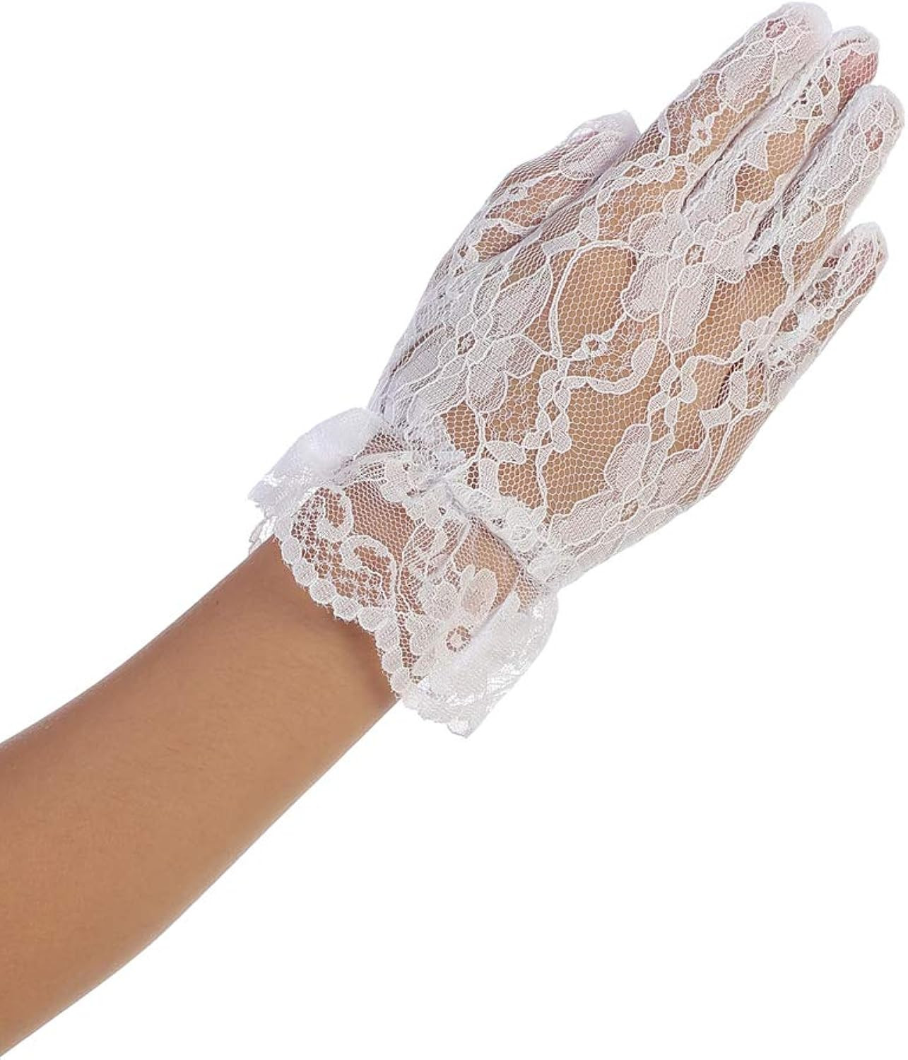 iGirldress Girls First Communion Flower Girl Special Occasion Gloves | Amazon (US)