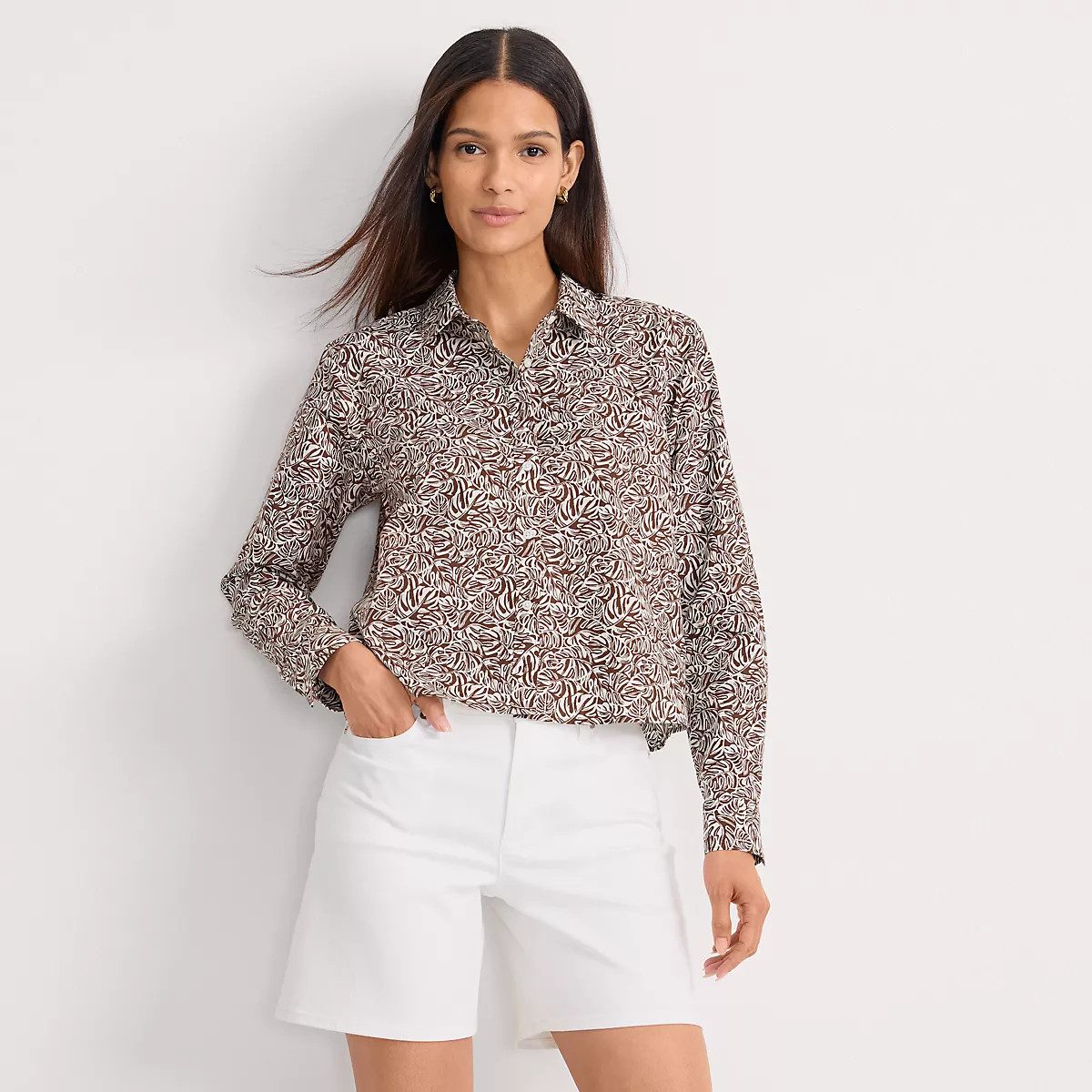 Women's Denim Mid Rise 7" Jean Shorts | Lands' End (US)