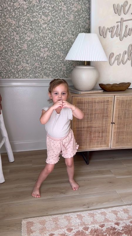 She kept trying to make a heart with her hands the whole time and all I can say is I’m glad she did it that way and not the weird way that people do it these days 😂 I can’t get over the shorts @walmartfashion right now!!! The embroidered flower ones are you kidding!? Shop squish’s finds in my bio on my LTK!  #walmartpartner #walmartfashion 

#LTKsalealert #LTKbaby #LTKkids