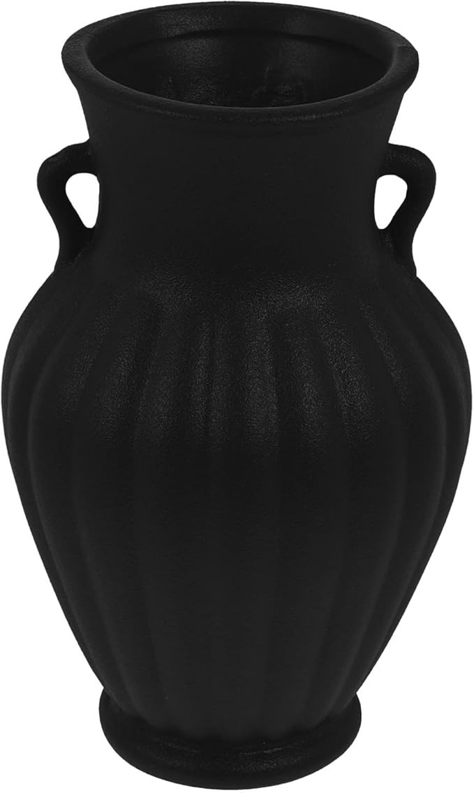 Vintage Ceramic Flower Vase Decorative Farmhouse Ceramic Jug French Country Style Floral Vase wit... | Amazon (US)