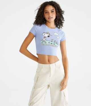 AERO | CAMP SNOOPY™ Beagle Scouts Baby Tee | Aeropostale
