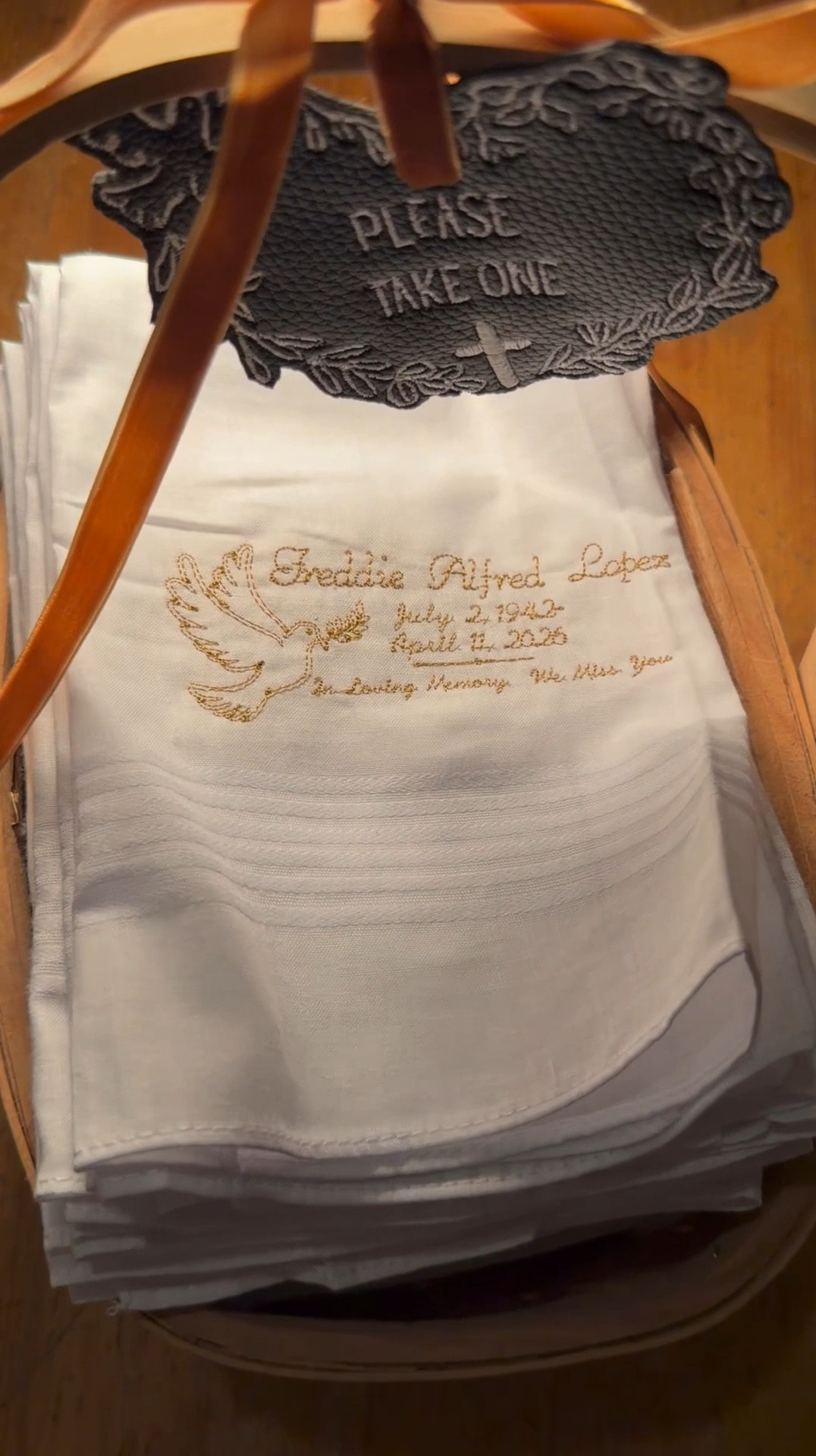 The most meaningful thing I’ve made with my embroidery machine🤍

#LTKWedding #LTKHome #LTKSeasonal