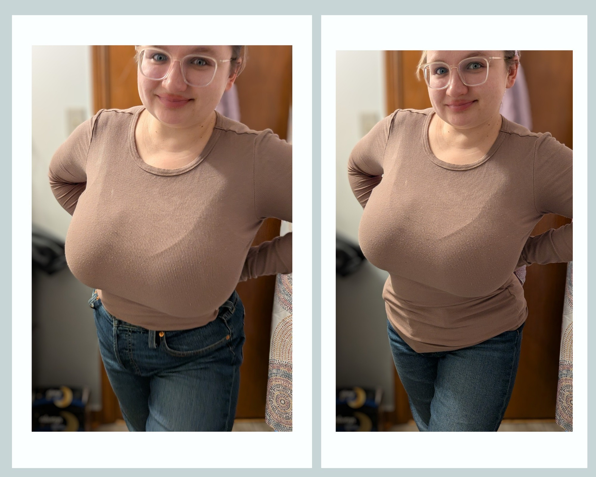 Tucked or untucked?

#LTKootd #LTKMidsize
