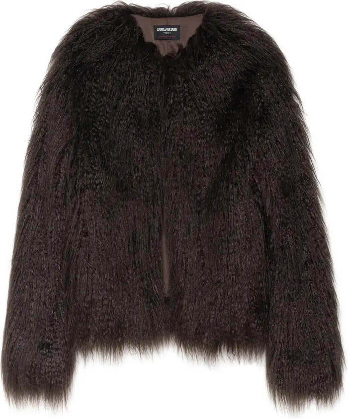 Zadig & Voltaire Freddie Faux Fur Coat | Nordstrom | Nordstrom