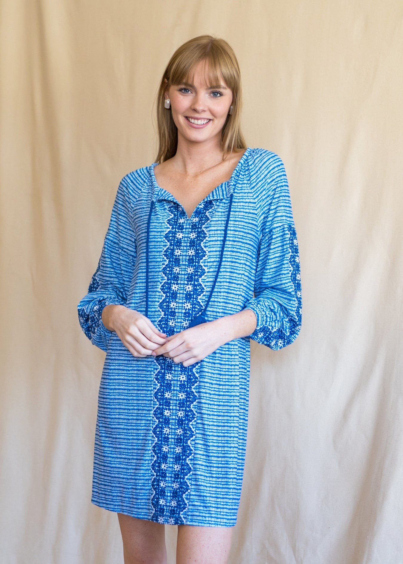 Charleston Embroidered Tassel Cover Up | Cabana Life