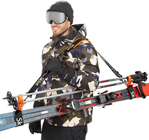 Sklon Ski Strap and Pole Carrier | Avoid The Struggle and Effortlessly Transport Your Ski Gear Ev... | Amazon (US)