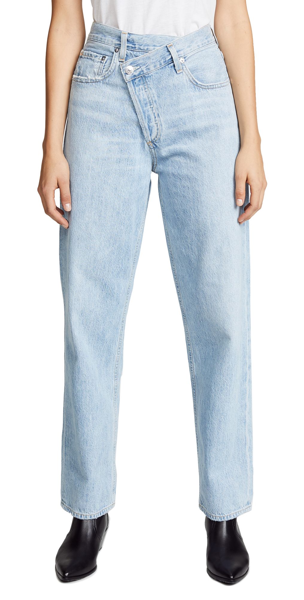 AGOLDE Crisscross Jeans | Shopbop