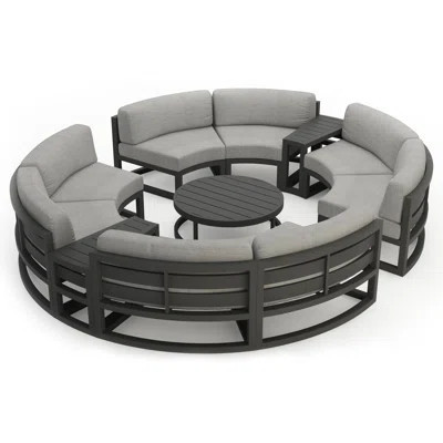 Avion 7 Piece Sectional Seating Group with Cushions | Wayfair North America