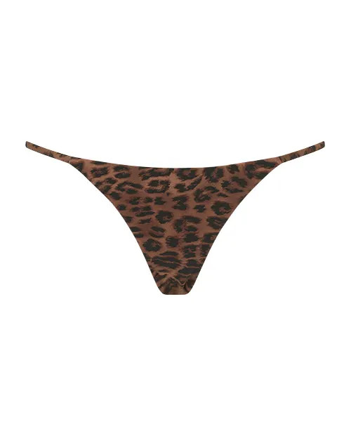 Leopard String Brazilians | Ark Swimwear
