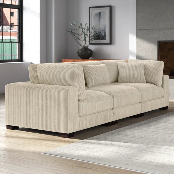 Assuntino 112'' Upholstered Sofa | Wayfair North America
