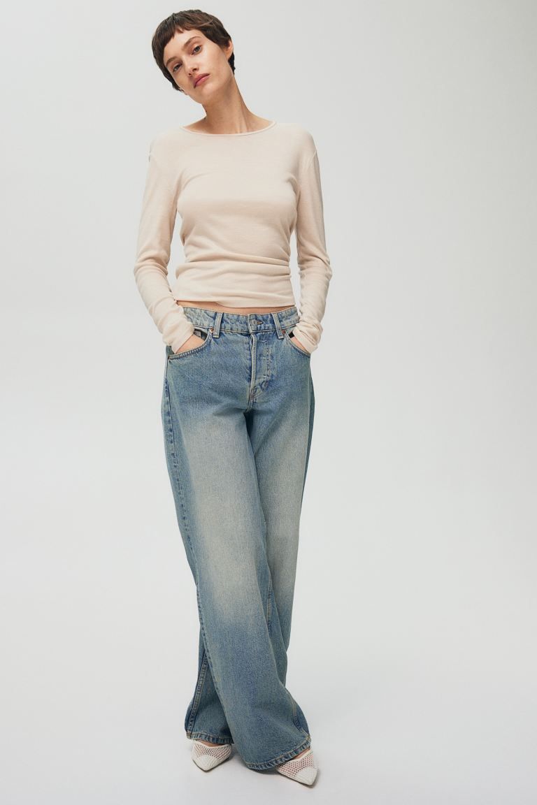 Baggy Wide Low Jeans | H&M (US + CA)
