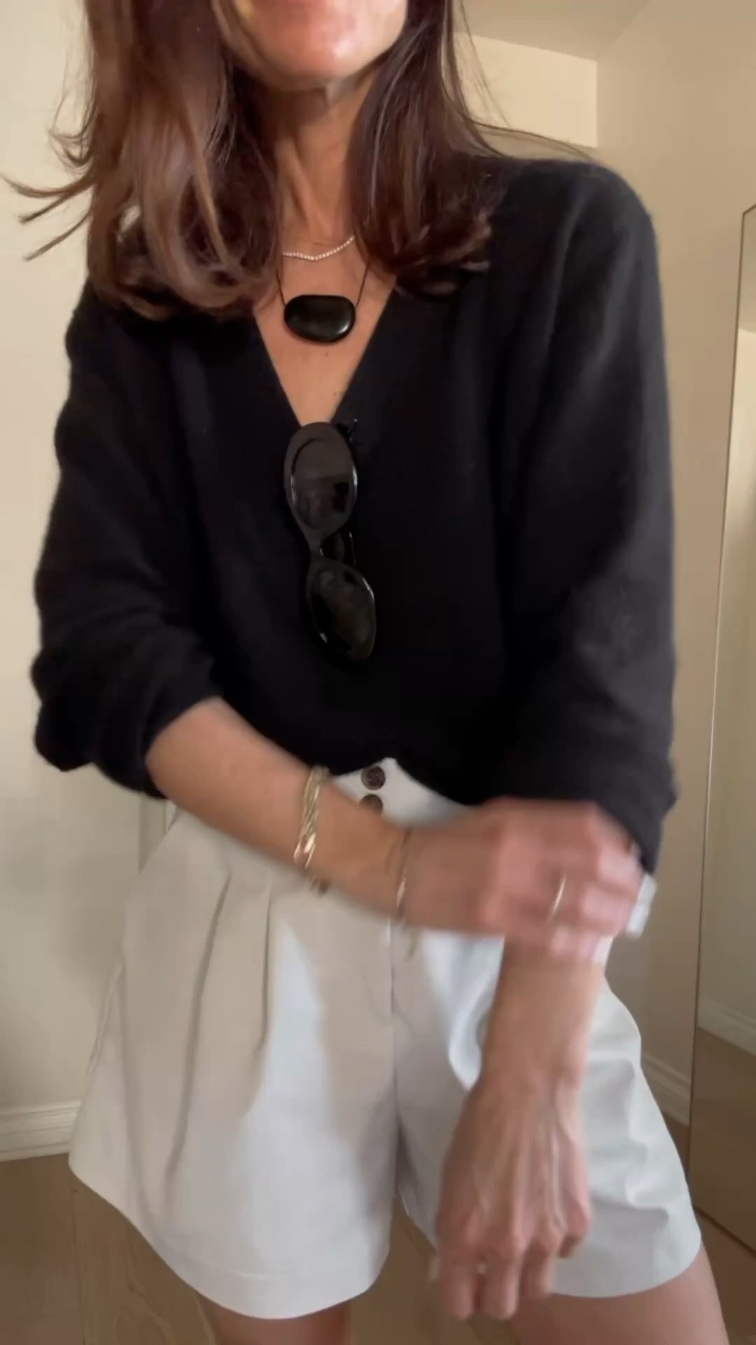 Today’s casual outfit 
Shorts are so comfortable with an elevated trouser feel but the comfort of an elastic waistband. True to size 

#LTKOver40 #LTKPetite