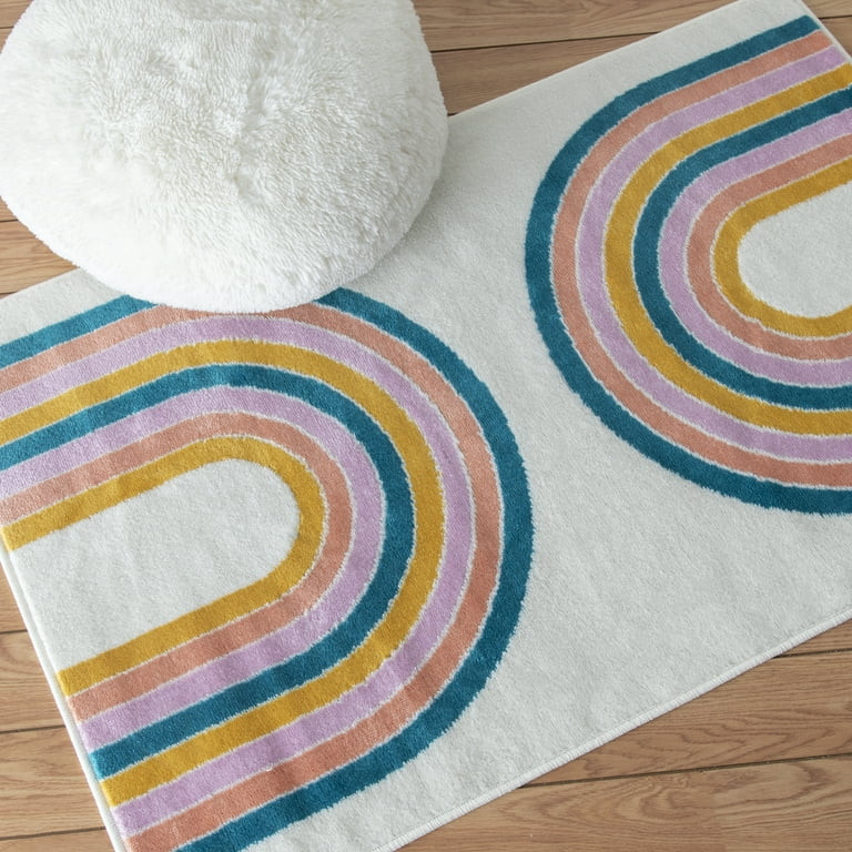 Mainstays 36"x56" Rainbow Arches Area Rug | Walmart (US)