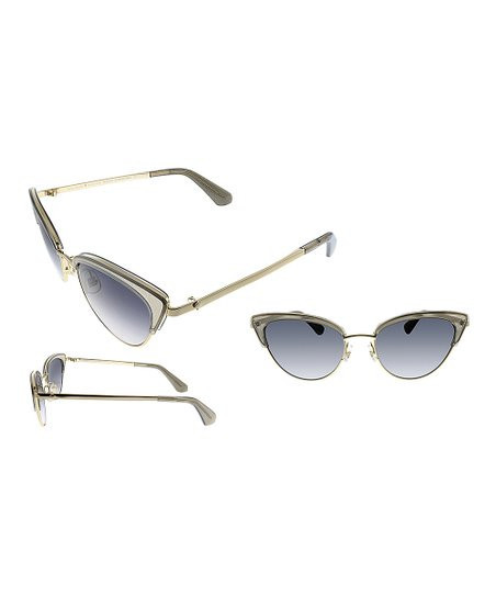 Gray Browline Sunglasses | Zulily