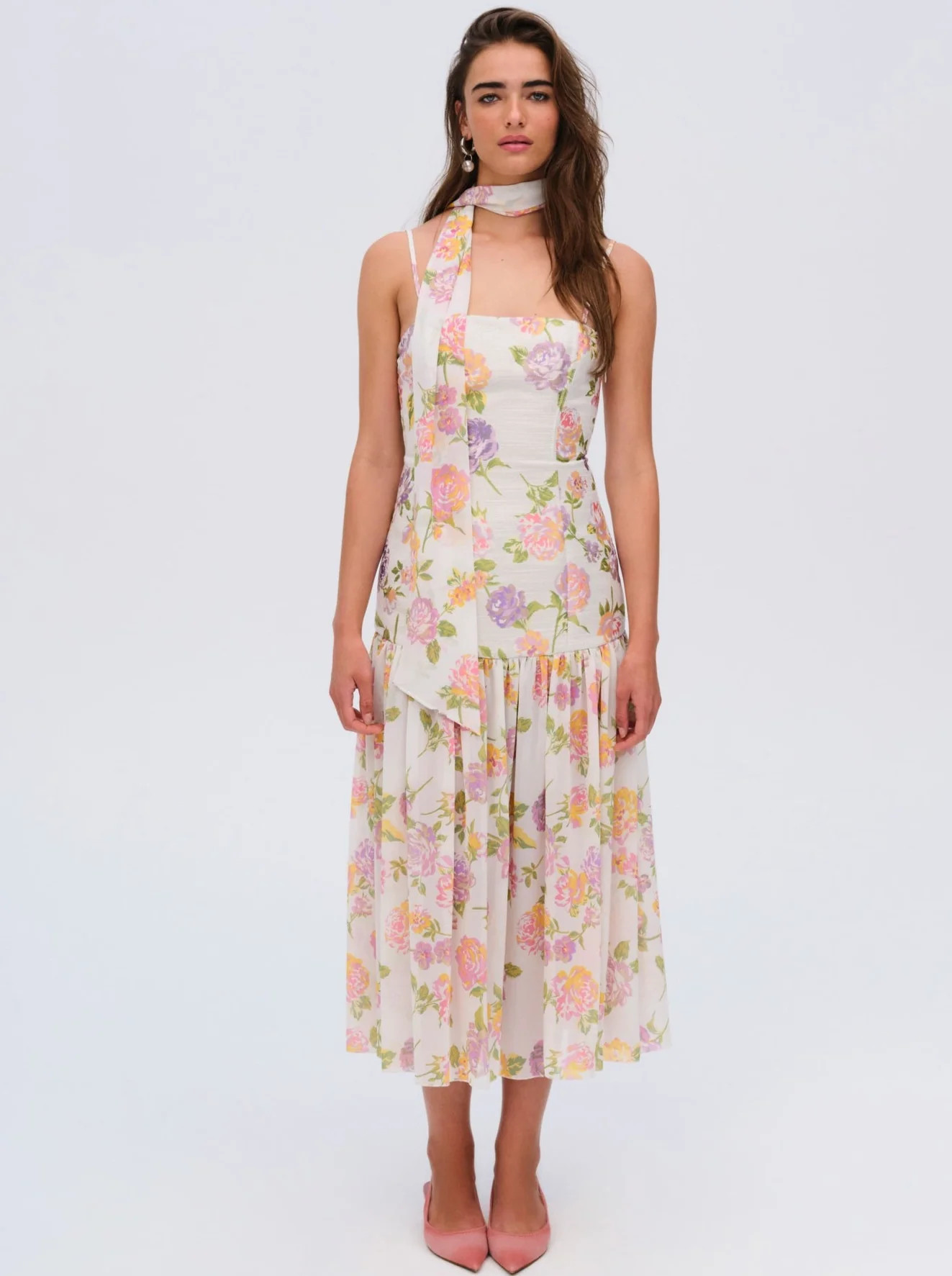 Cleodora Midi Dress | For Love & Lemons