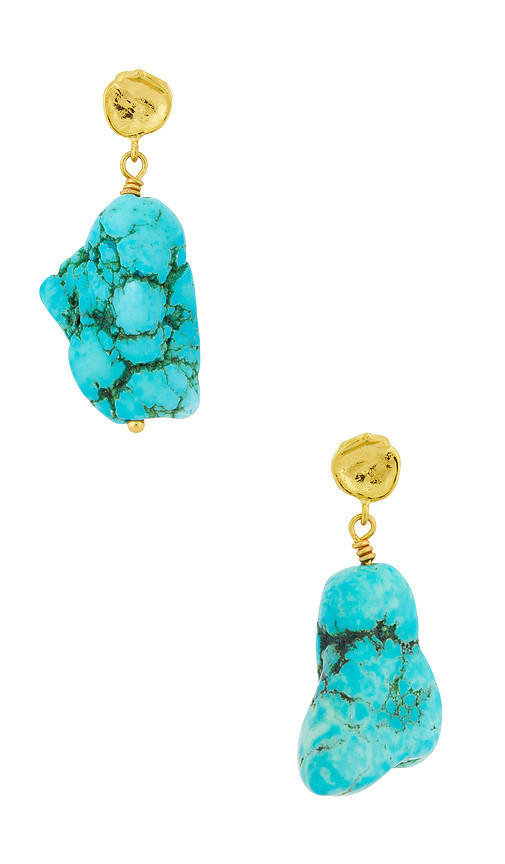 ANNI LU La Mer Earrings in Teal. | Revolve Clothing (Global)
