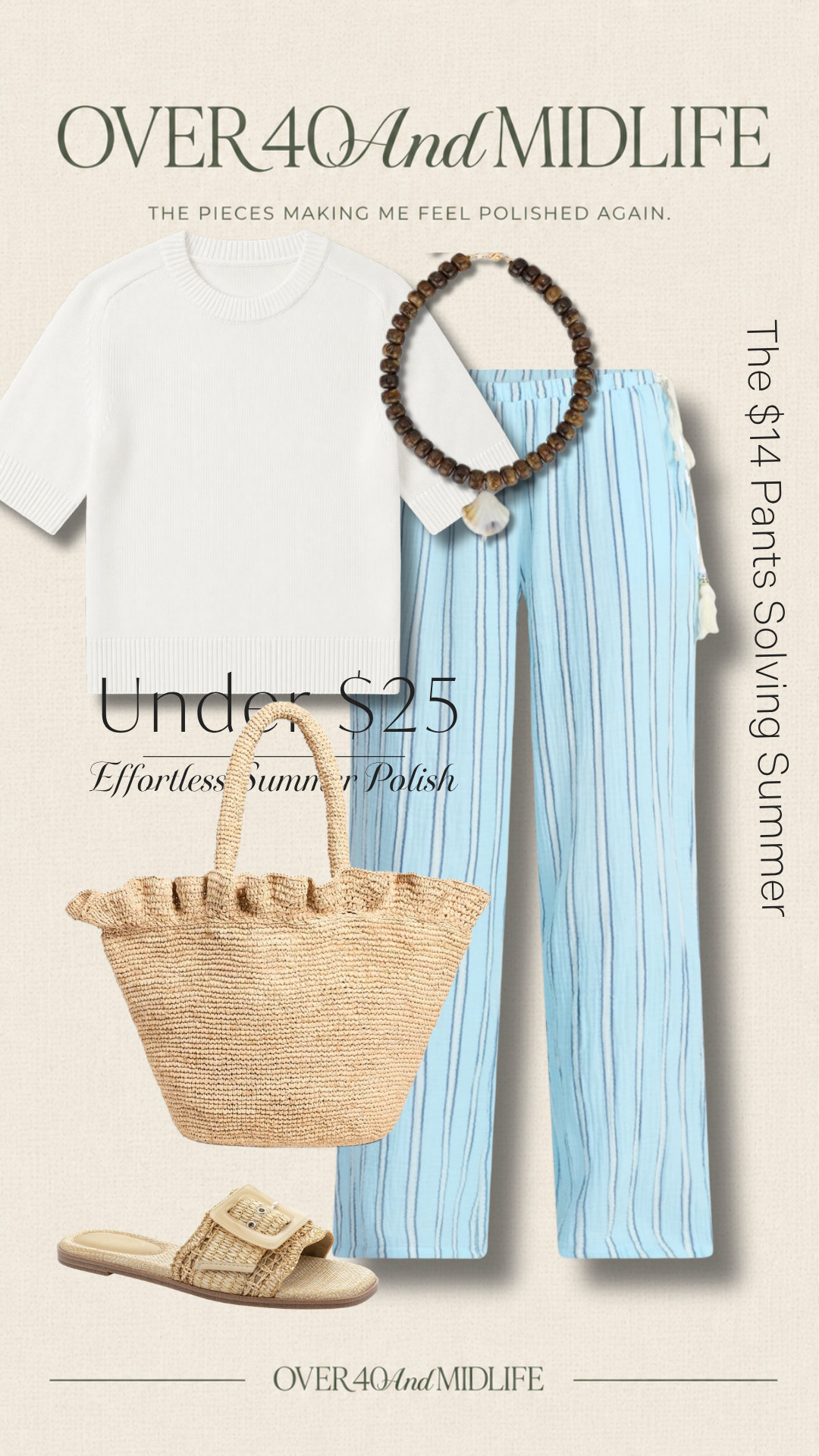  ✨Tap the bell, save and ❤️ for over 40 fashion, midlife style, midsize fashion and luxury looks for less. 

If Shorts Aren't Working Anymore, Start With These $14 Gauze Pants.

👑 Helping you look good, feel good! — Lindsey Denver 🤍

 Check back daily for belly-friendly style, confidence, and Outfit Physics.
 

 #LTKOver40 #LTKMidsize #LTKPlusSize