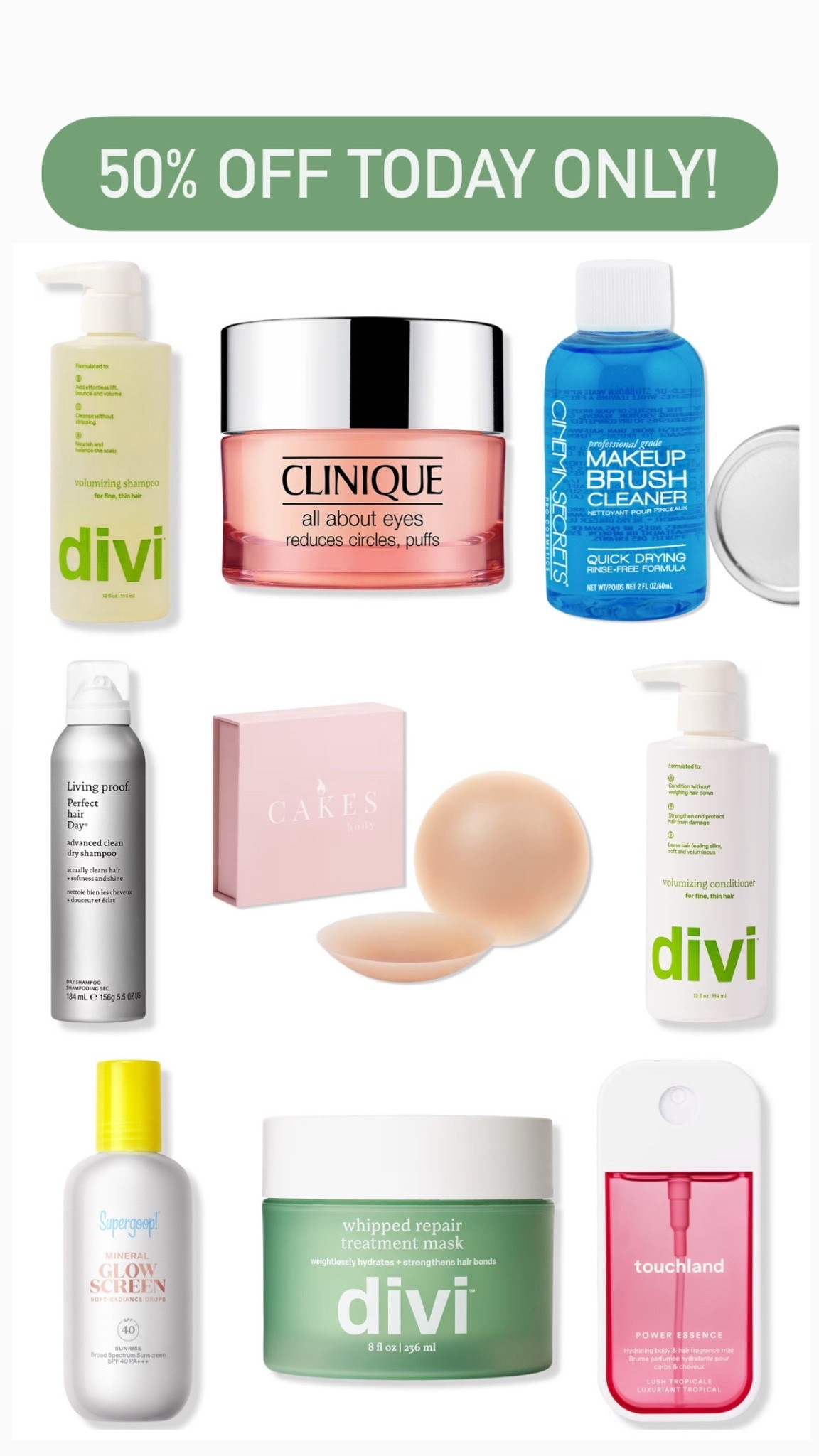 Ulta beauty finds 50% off today only!

#LTKSaleAlert #LTKBeauty
