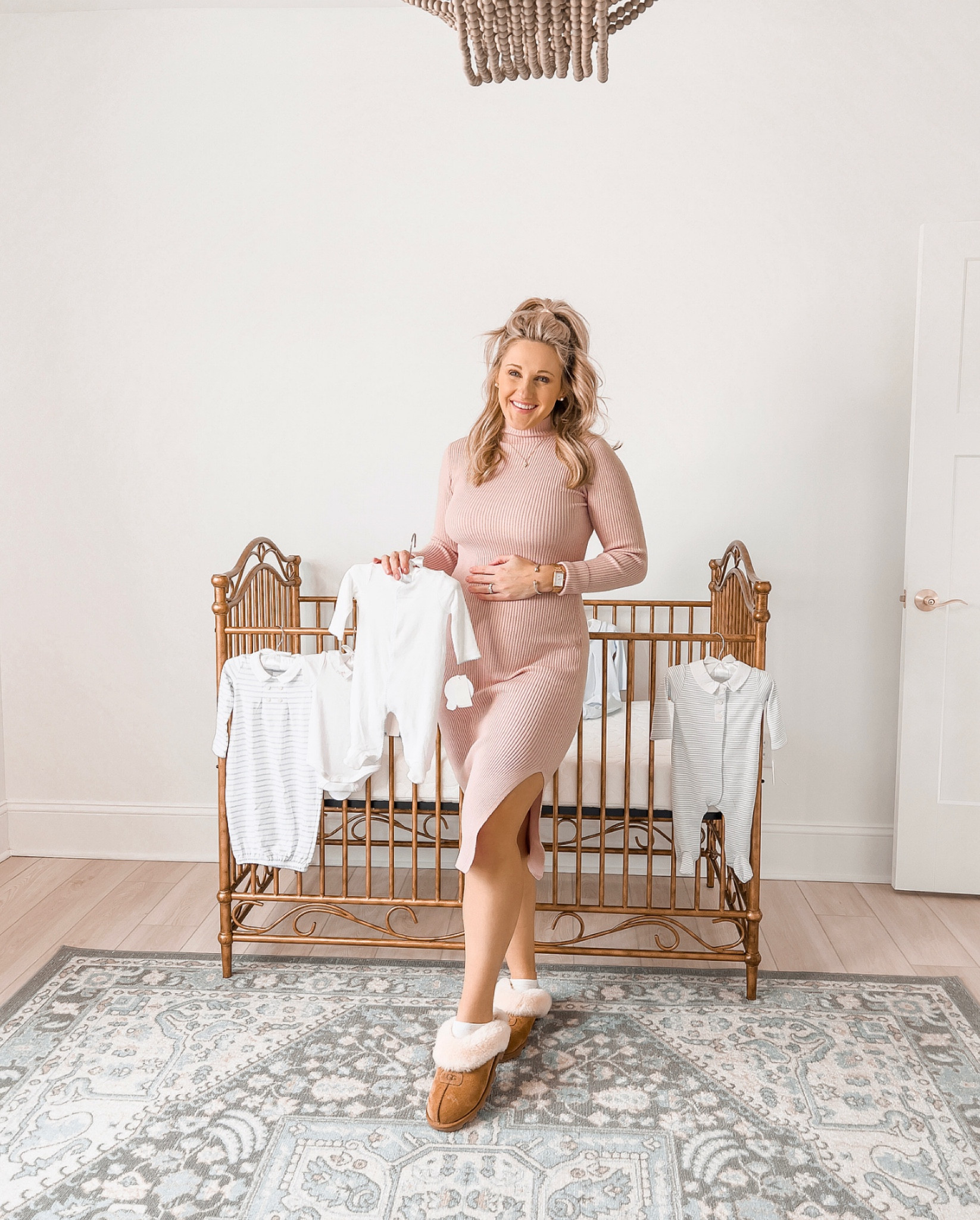 amazon sweater dress
wearing size small, runs big imo
Long sleeve sweater dress
Ugg slippers
Little boy nursery
Grandmillenial nursery
Brass crib
Million dollar baby crib
Blue rug


#LTKhome #LTKunder50 #LTKbaby