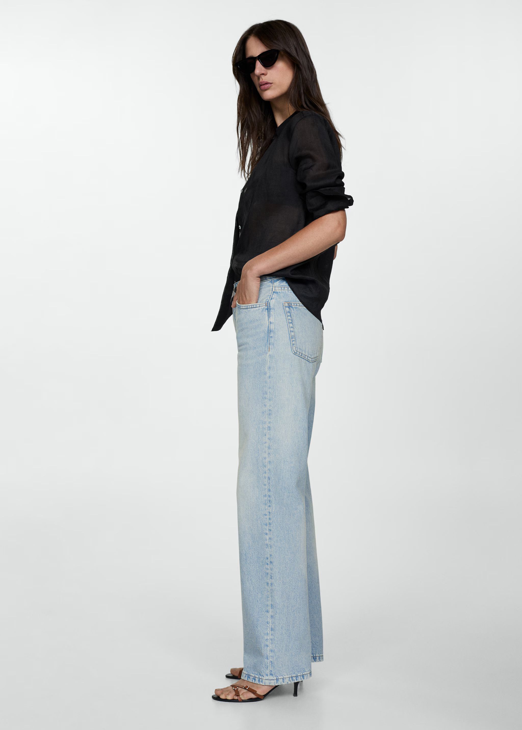 Miami medium-rise straight-fit jeans | MANGO (US)