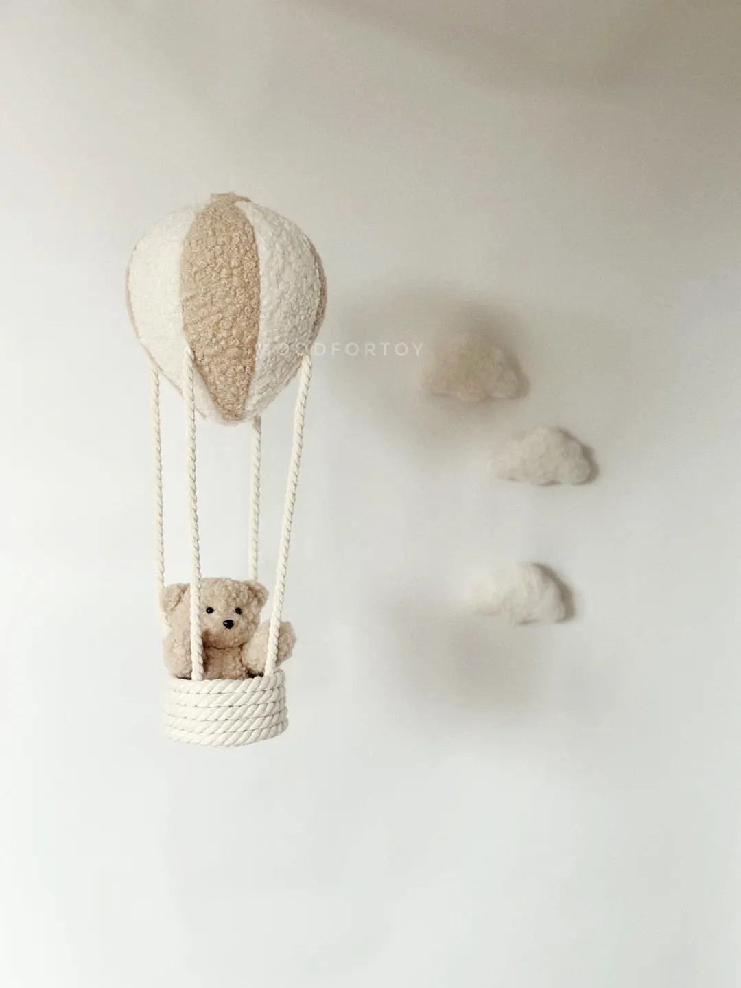 Hanging Decor Air Balloon Hanging Soft Decor Air Balloon Hanging Decor Bear Nursery Neutral Gende... | Etsy (US)
