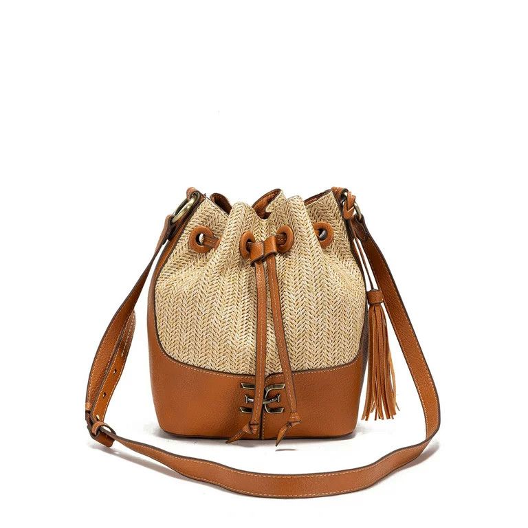 Sam Edelman Women's Sofia Bucket Bag Natural | Walmart (US)