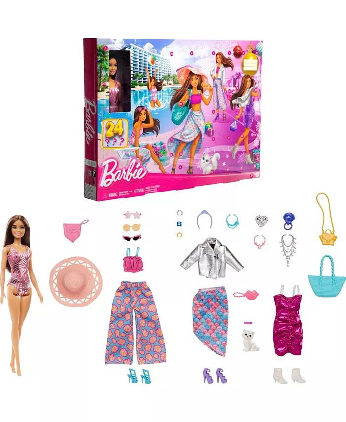 Barbie
          
        
  
      
          Doll and Fashion Advent Calendar, 24 Clothing and ... | Macy's