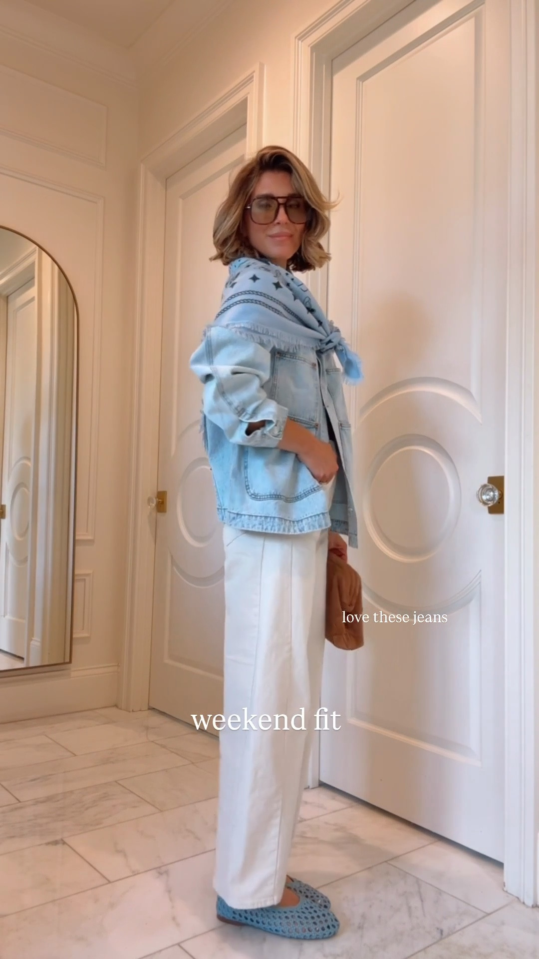 The perfect spring weekend outfit. Light, airy and paired with fun accessories!

#LTKootd