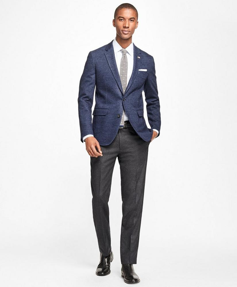Milano Fit Wool Flannel Trousers | Brooks Brothers