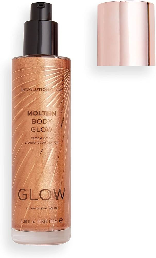 Makeup Revolution, Molten Body Glow, Bronze, 100ml | Amazon (US)