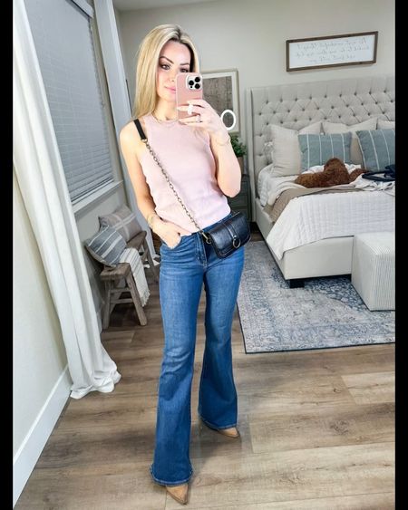 Loving this lightweight sweater tank from Amazon that can easily be dressed up. I got size small

Best high waist flare jeans wearing size 26long and I’m 5’6


Amazon fashion 

#LTKFind #LTKunder50 #LTKstyletip