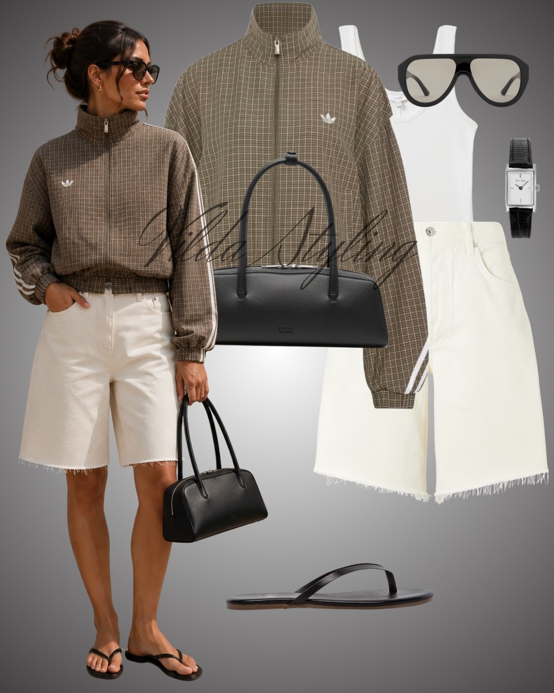 Sporty neutrals, styled for summer 🤎🤍
Light layers, crisp Bermuda shorts and sleek black accessories for an effortless off-duty look.

#LTKStyle #SportyChic #NeutralStyle #BermudaShorts #SummerStyle #CasualChic #ElevatedBasics #EverydayStyle

#LTKeurope #LTKstyletip #LTKautumn #LTKbag