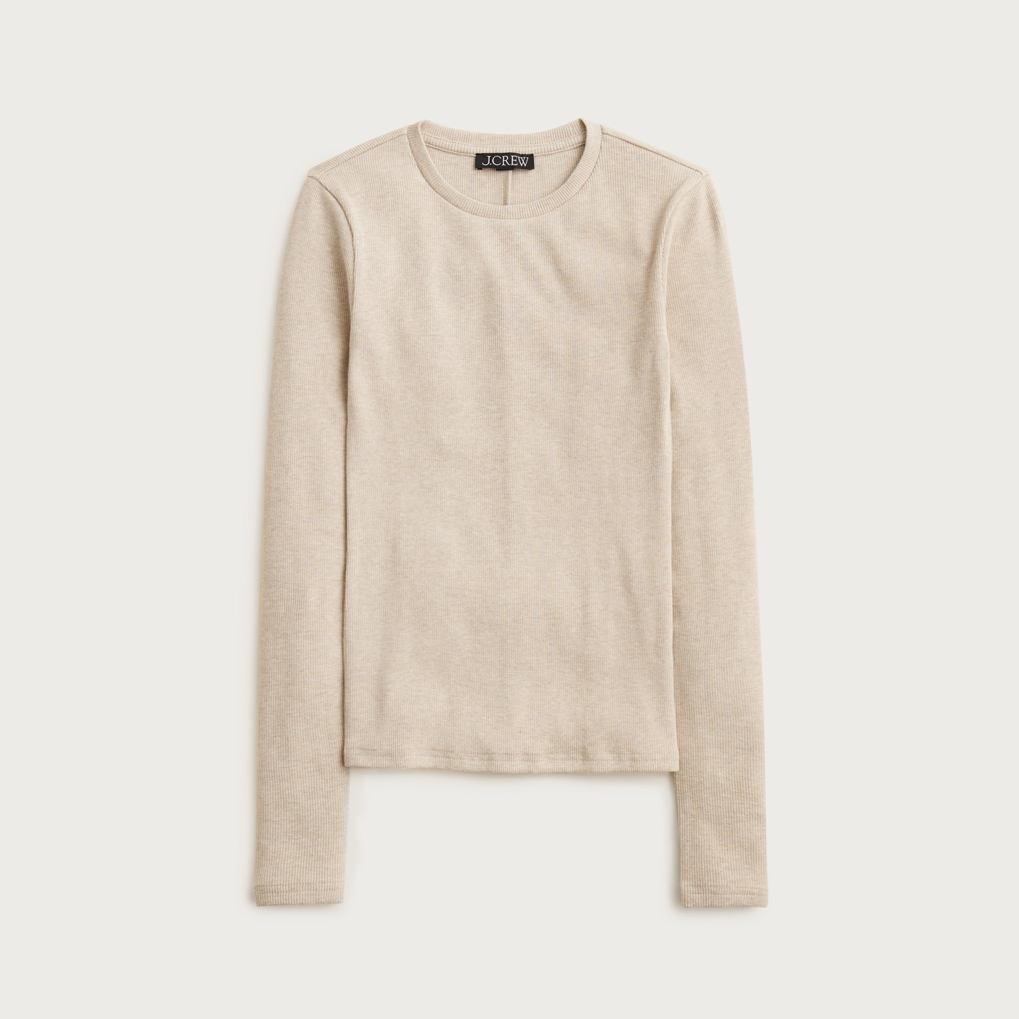 Perfect rib long sleeve T-shirt | J. Crew US