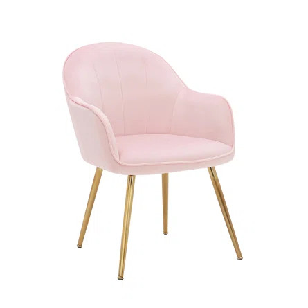 Julian Velvet Upholstered Arm Chair | Wayfair North America